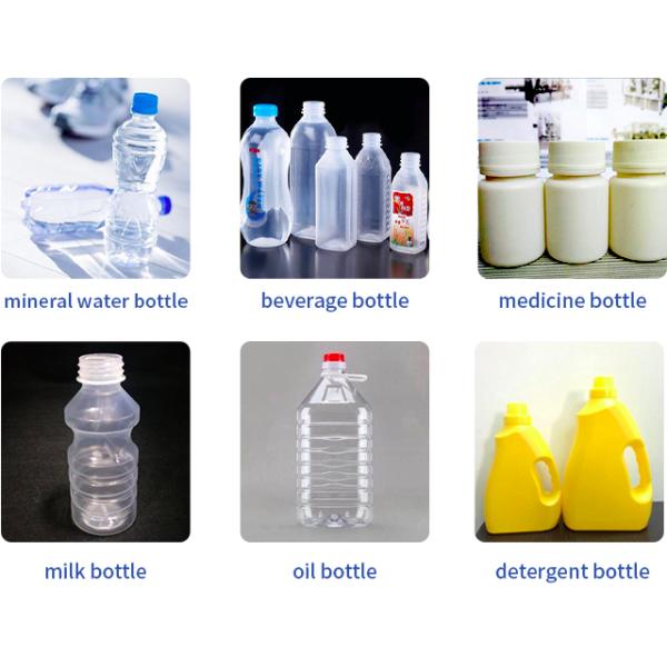 Full Automatic Custom Designed Oil Drum Bottle Irrigular Shaped Container Making Auto-Deflashing Blow Molding Machine