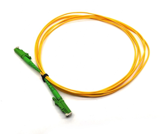 Durable LC-LC Optical Fiber Patch Cord with Customizable Length, Low Insertion Loss, and Industry Standard Compliance