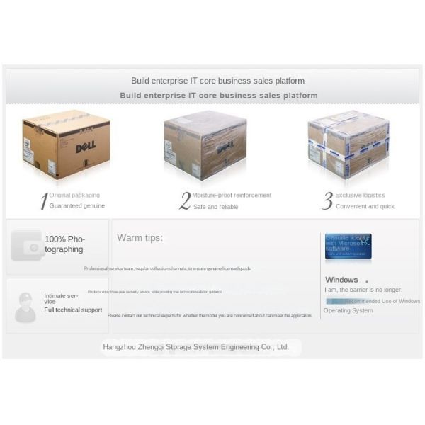 3.4GHz Processor Poweredge T550 Tower Server Intel Xeon Server E-2124 Private Mold
