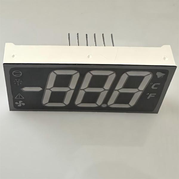 Red/Pure Green LED Display 7 Segment 17mm common cathode for Digital Refrigeration Systems