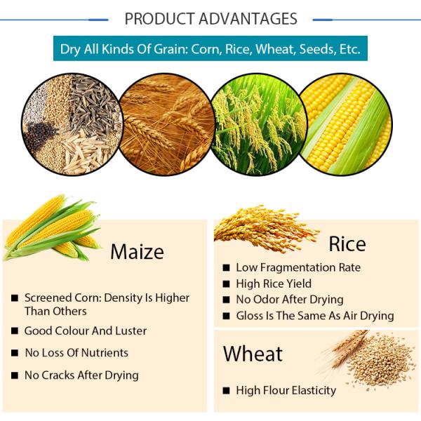 800TPD Mixed Flow Grain Tower Dryer Low Temperature Maize Drying Tower