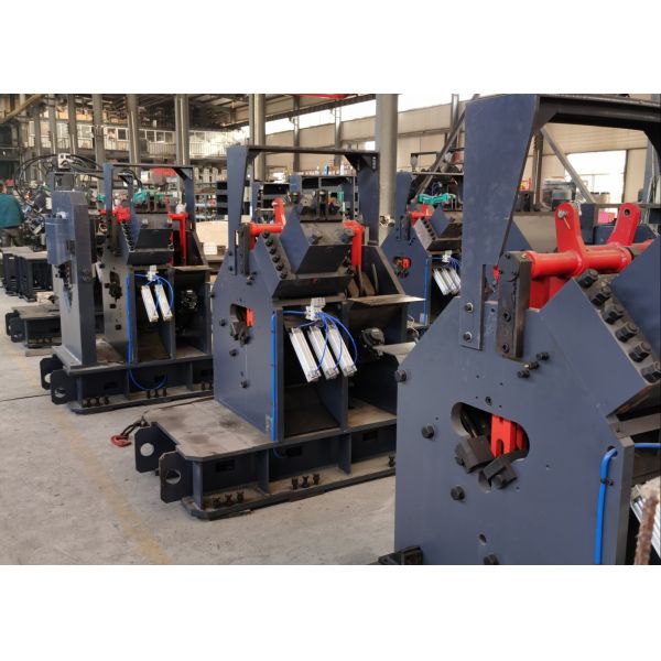 With Marking Cutting Function Cnc Angle Punching Machine Line Used For Power Communication Tower