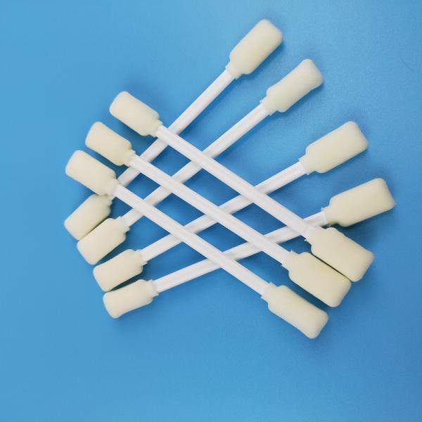50PCS Rectangle Polypropylene Double Printhead Heads Foam Tip Cleaning Swabs