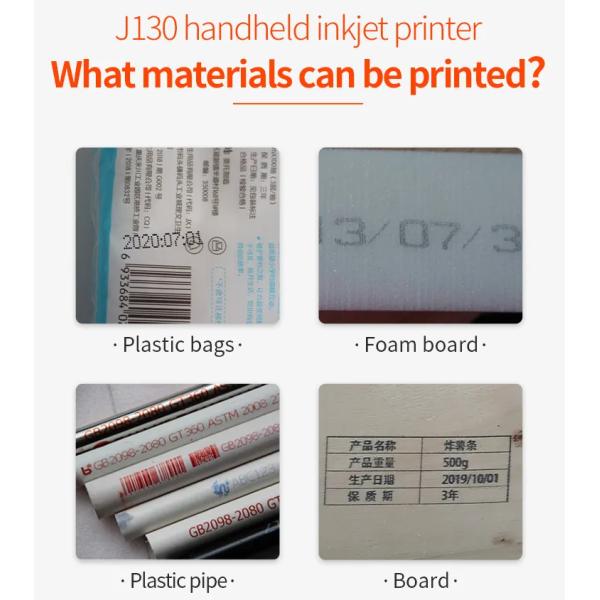 Portable Industrial Handheld Inkjet Printer for Carton Printing on Various Materials