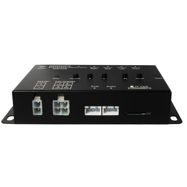 Vehicle DVR Camera System , 4 Channel Car Camera System 170 Degree View Angle