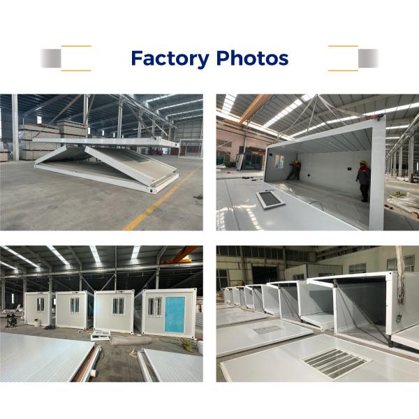 Multi-function 20ft Foldable Container House Aluminum Window Portable and Rust Moisture Proof for Outdoor Bedroom