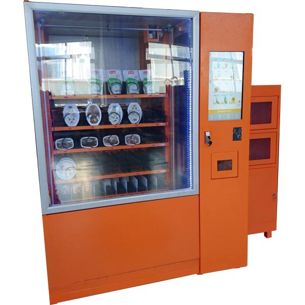 Biscuits Cookies Mini Mart Vending Machine With Adjustable Channels Big Touch Screen