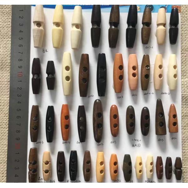 custom made designs nature wooden buttons