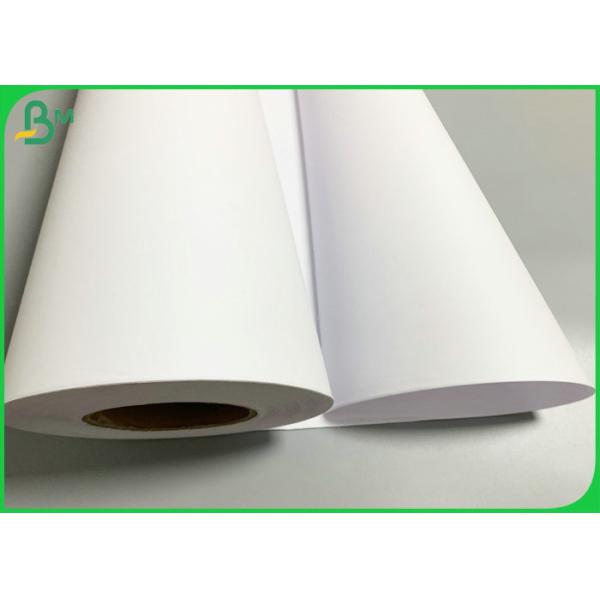 White Plotter Paper Roll 620mm x 50m 80gsm 2 Inches core Universal