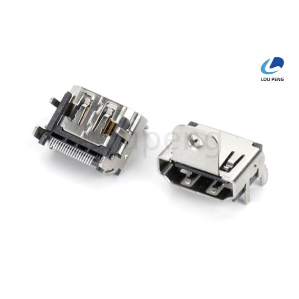 Copper Alloy C2680 Shell Material HDMI Port Connection Interface Designed To Withstand Temperature Range Minus 55 Celsius To 85 Celsius Durable