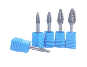 Quality Rotary Cutter Tungsten Carbide Drill Bits Tree Shape For Machining Iron for sale