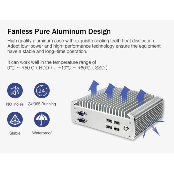 IBOX-101 Plus Industrial Mini PC With HDMI Mini PCIe/MSATA Support Windows/Liunx