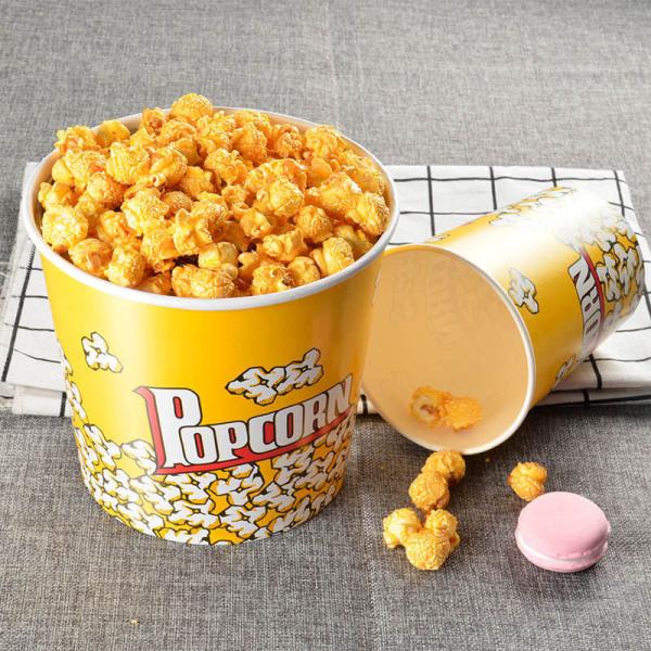 Full Payment Option Environmentally Friendly Popcorn Packaging Boxes with Custom Logo