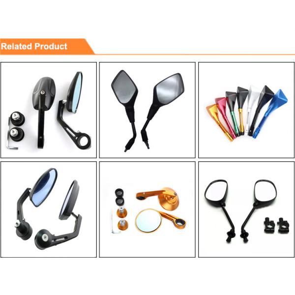 Sample Make Side Mirror Motorcycle Rearview Mirror Chrome Mirror for Replacement