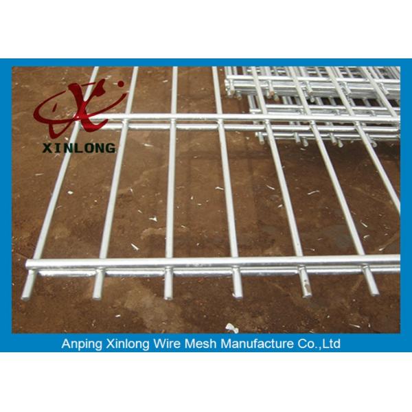 Strongly Double Wire Fence Powders Sprayed Coating For High Security Area