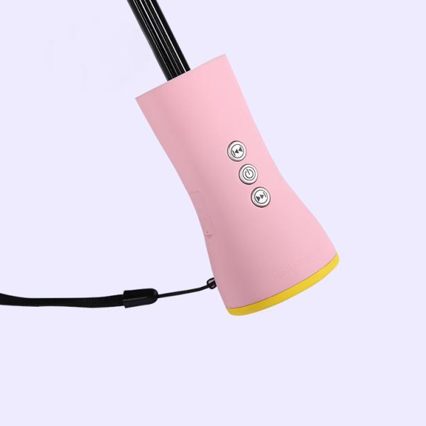 Minimalist Design Fully Automatic Folding Umbrella with Rechargeable Bluetooth Speaker