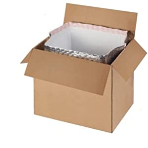 Customized Thermal Bubble Box Liners Gusseted Bottom Insulated Liners For Shipping Temperature Sensitive Products