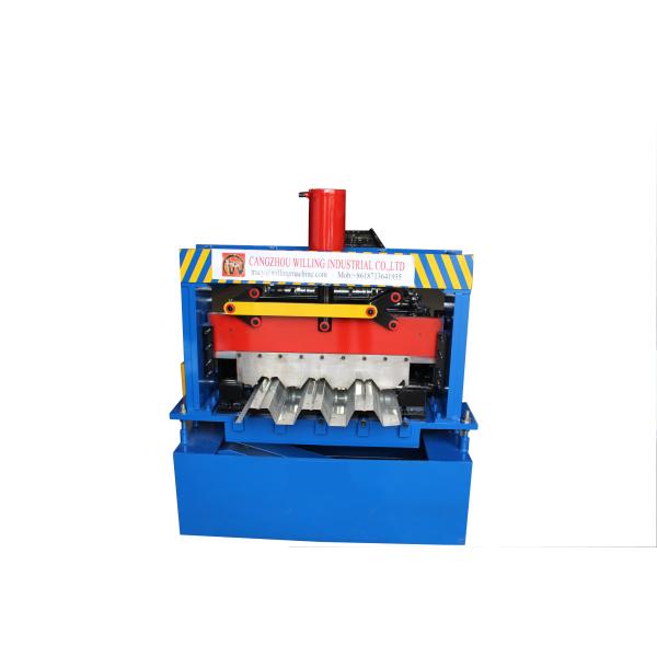 Multi Story 24stations Floor Deck Roll Forming Machine Steel Plate Tile Making