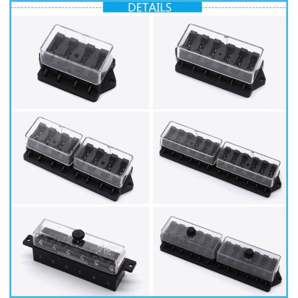10 Way Fuse CB Mount Fuse Holder