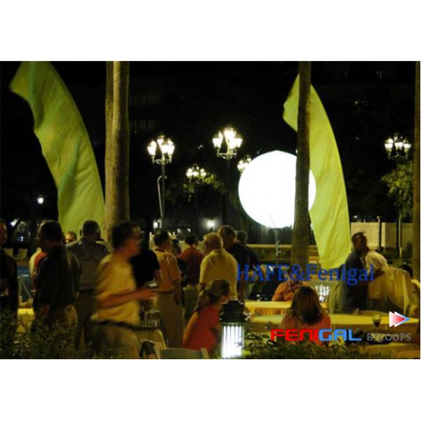800W Inflatable Led Light Incorporating Halogen Lamp Inflatable Led Event Lighting Balloon Decoration