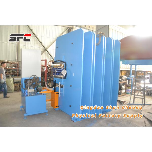 Customizable C Type Structure Rubber Vulcanizing Press with 11.20 MN Total Pressure and 600*6200 mm Heating Plate Size