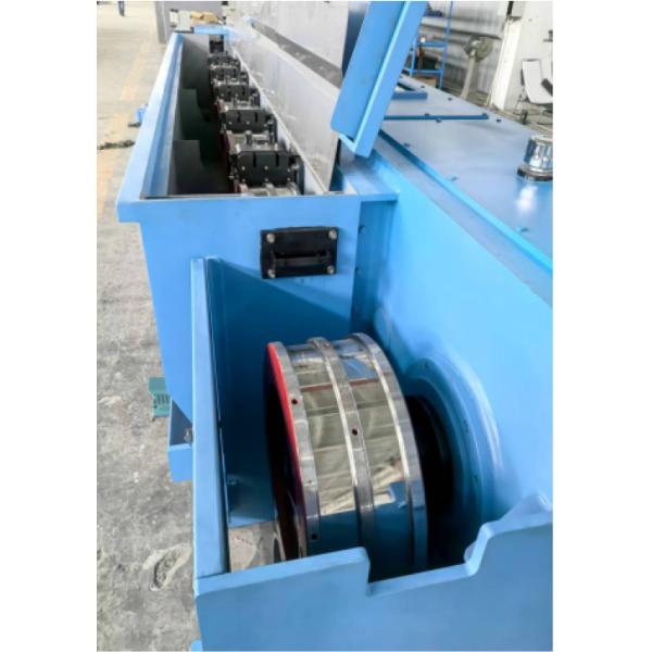 Two Wires Copper Rod Breakdown Machine With Annealing Production Line