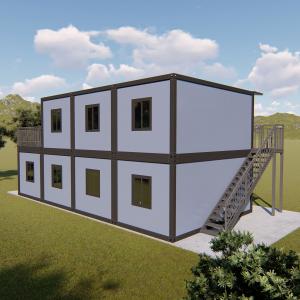 China Double Storey Container House 2 Storey Container Home 40ft For Sale on sale