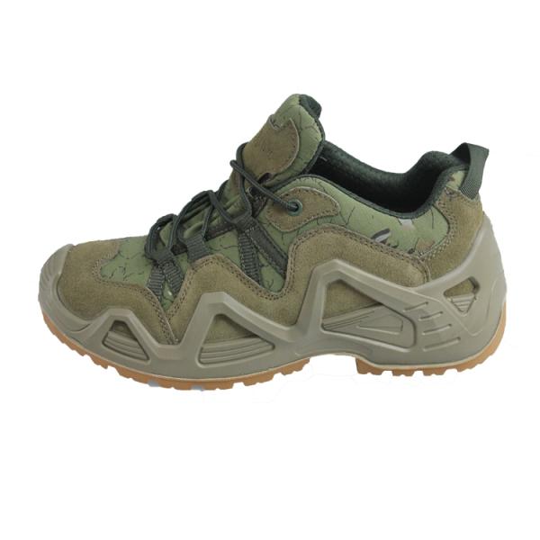 Mesh Lining Material Waterproof Suede Leather Printed Mesh Upper For Slip Resistance Outdoor Shoes