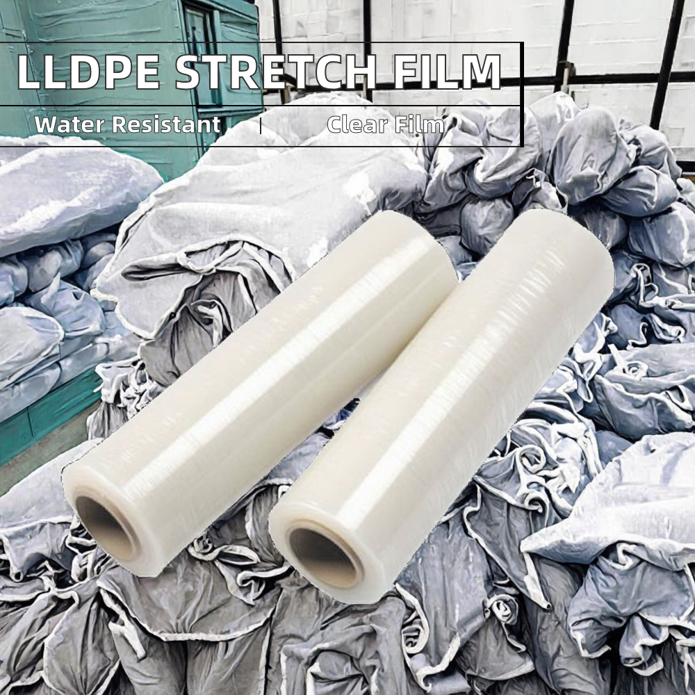 Non Adhesive Soft Industrial PE Breakpoint Electrostatic Moisture Proof Transparent Casting Food Grade Protective Film for Dairy