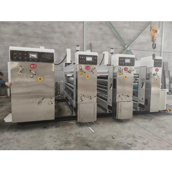 Fast Speed Corrugated Box Printing Machine Fully Automatic Leading Edge Feeder