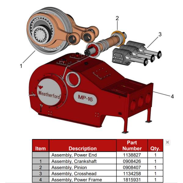 Weatherford Mud Pump, MP5 mud pump ，MP8, MP10 mud pump piston, MP-13/16 mud pump liner, E-2200 mud pump power end spares