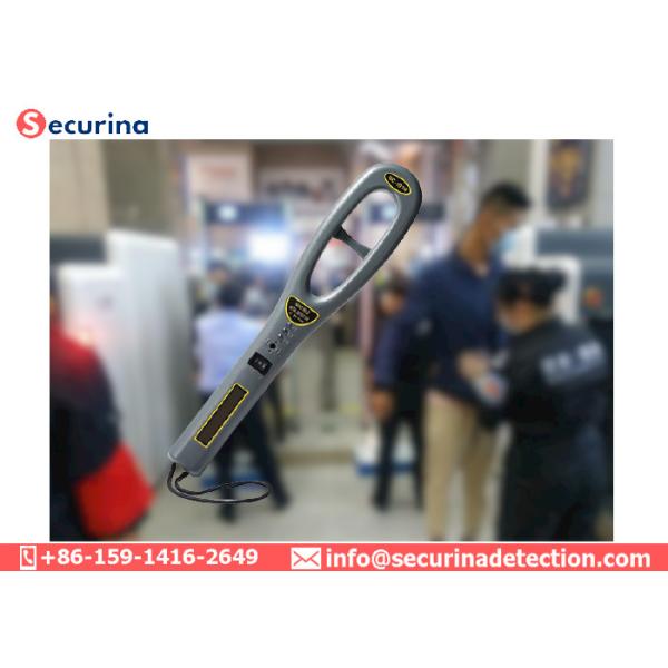 Shockproof ABS 400G Portable Metal Detector 9V Battery Hand Held Security Wands