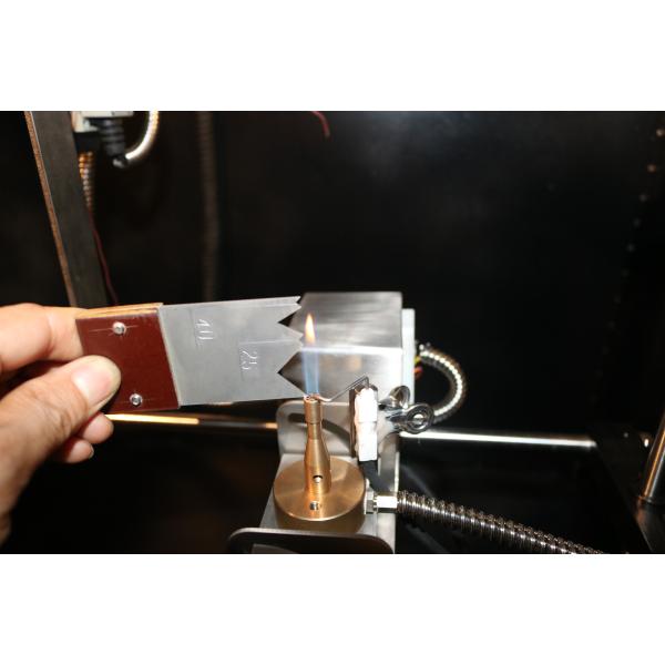 Horizontal / Vertical Burning Test Chamber Spray Tank , 180×560mm Specimen Holder