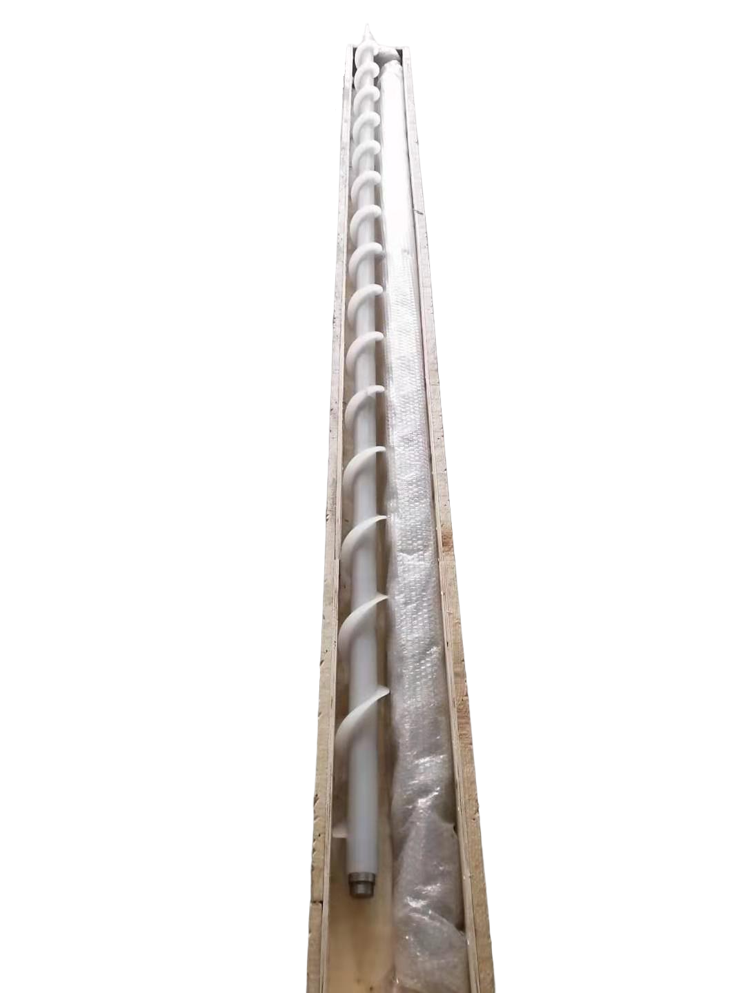 Customized Leveling / Inclined Plastic PP screw conveyor
