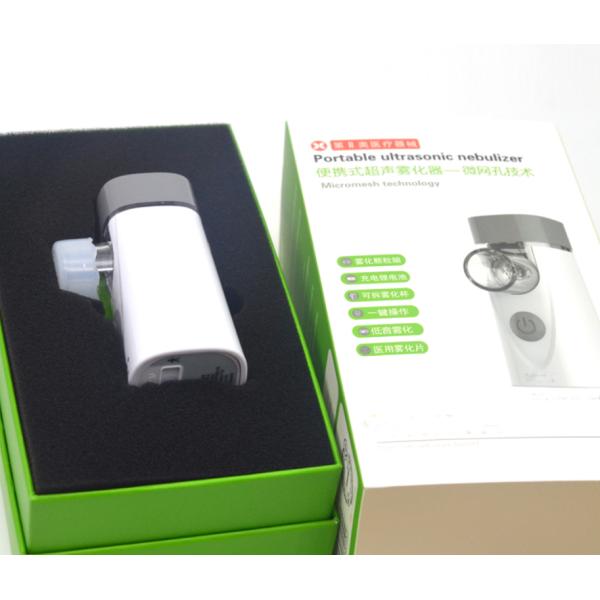 NebWell Q1 handheld rechargeable mesh nebulizer with mini inhaler machine