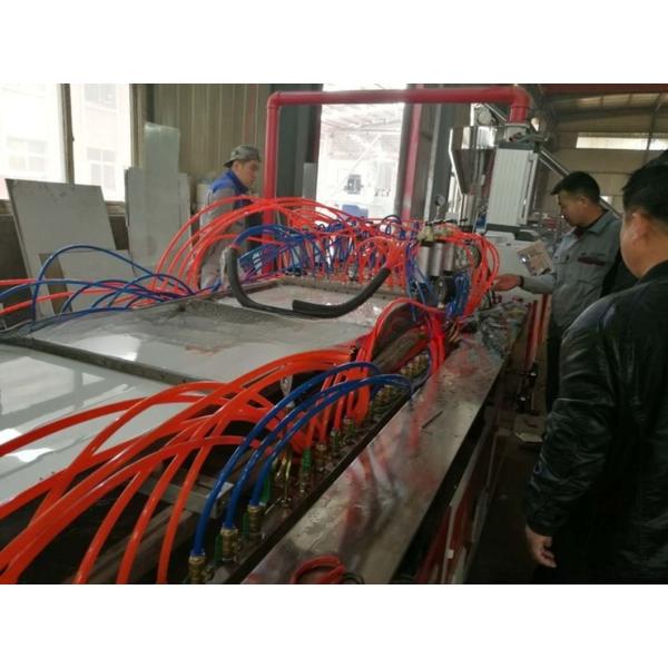 55/120 PVC Ceiling Panel Production Line 300mm PVC Wall Panel Machine