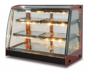 Quality 201SS Glass Food Warmer Display CE SGS ISO9001 Certifications for sale