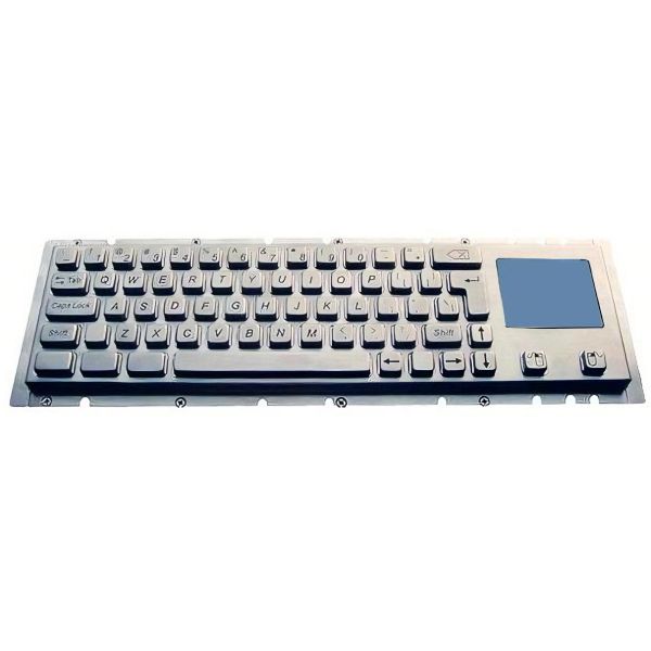 Cherry Keyswitch Water-proof Vandal-proof Panel-mount Industrial Keyboard With Touchpad