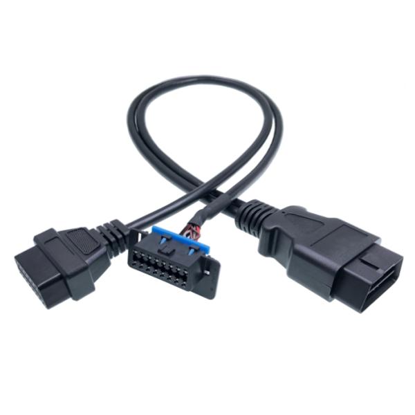 Universal OBD Split Cable for Car Scanner Diagnostic Tool 2012-2016 Year Compatibility