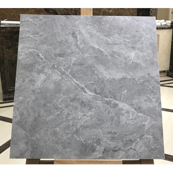 Matte Gray 400x400mm Ceramic Rustic Tile Acid-Resistant Indoor