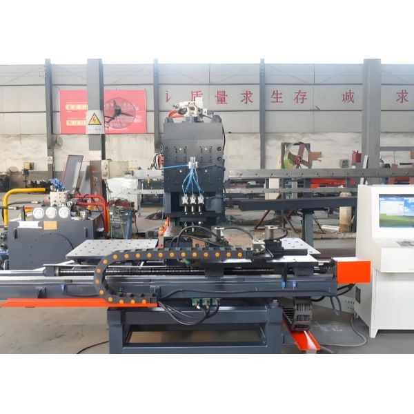 1500*800mm Max. Workpiece Size Cnc Plate Punching Machine For Steel Tower Manufacturing