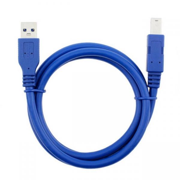 PVC 1 Meter Usb 3.0 Printer Cable 5Gbp s Usb 3 Data Transfer Cable