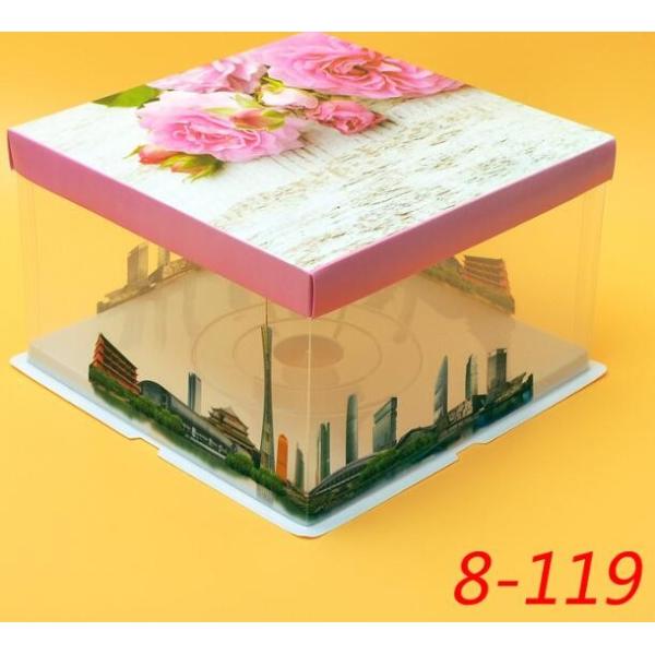Disposable Clear/transparent Sandwich/cake Plastic Food Container/box/packaging,cheap cake boxes with clear window,custo