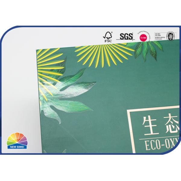 Spot UV Matte Lamination Flocking EVA Rigid Shoulder Box