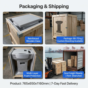 Teaching Podium 21.5 Inch Interactive Touch Screen Split Screen Software
