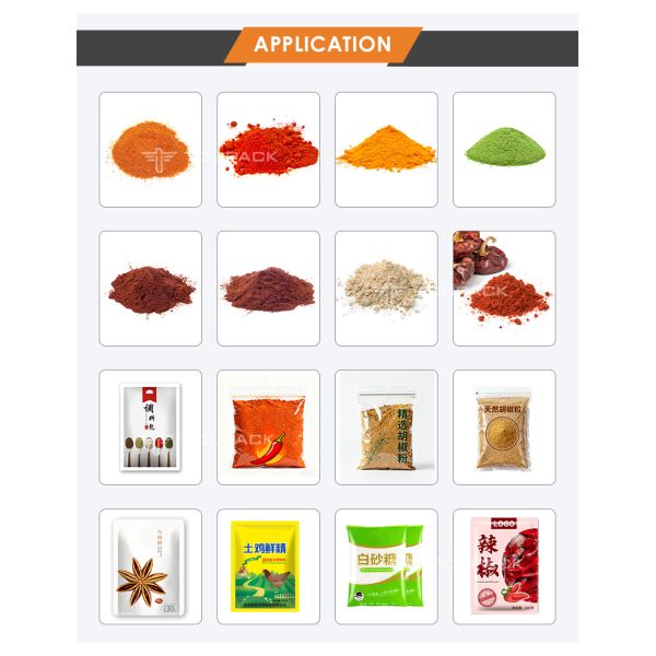 0.8L Spices Powder Multihead Weigher with PLC Control System