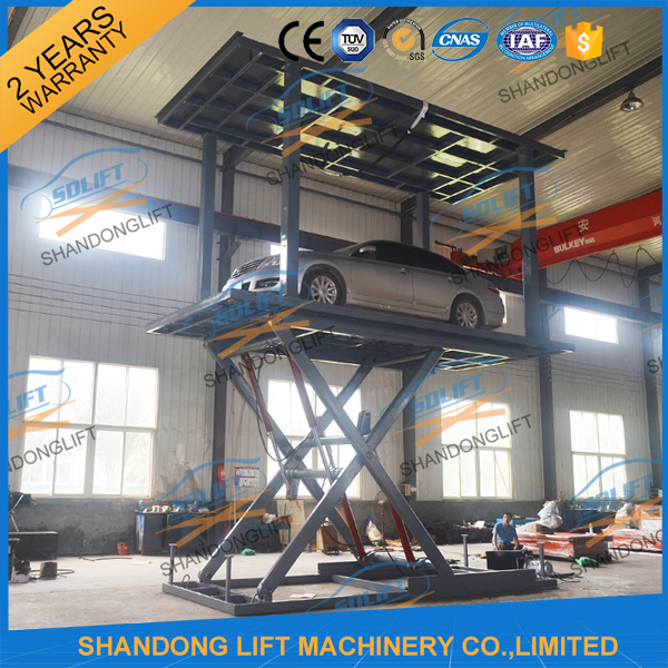 3T 3.3m Double Deck Car Parking System
