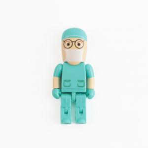 China Doctor Nurse Shape Plastic USB Stick Flash Drive USB 2.0 or USB 3.0 on sale