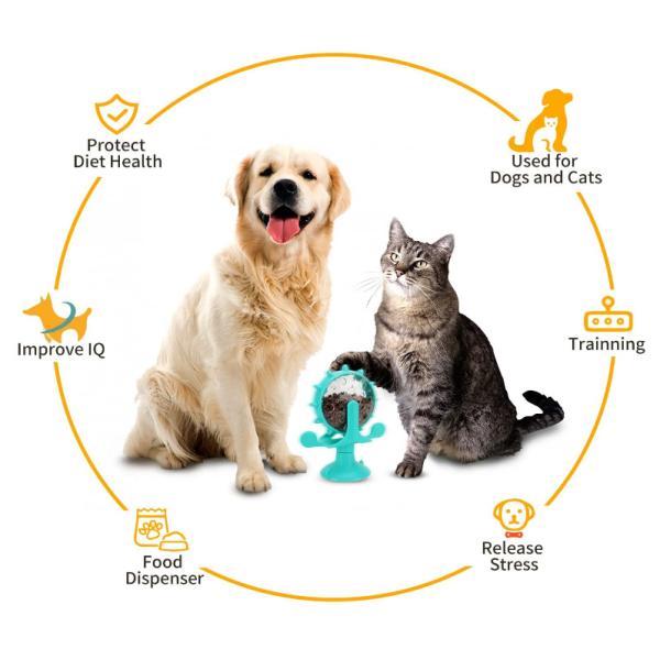 Slow Feeder Interactive Puzzle Toy For Dog Cat IQ Training