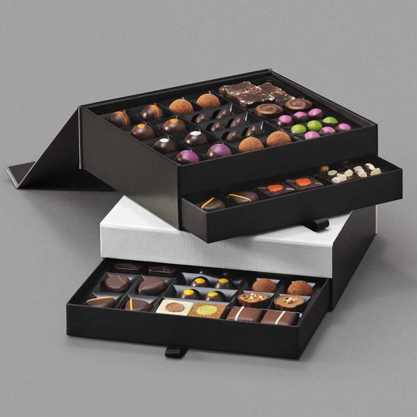 Disposable C2S Board Gift Drawer Box For Cake Sweets